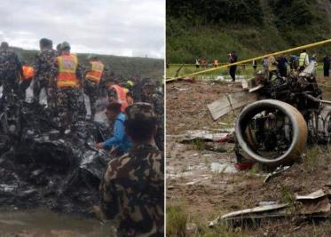 Se estrella un avión en Nepal; solo sobrevivió el capitán