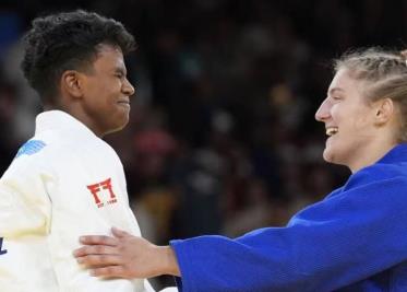 La mexicana Prisca Awiti hace historia y gana plata en judo en París 2024