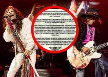 Aerosmith se retira y cancela su gira mundial; así fue su último concierto en México