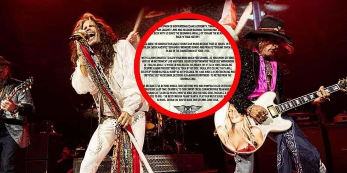 Aerosmith se retira y cancela su gira mundial; así fue su último concierto en México