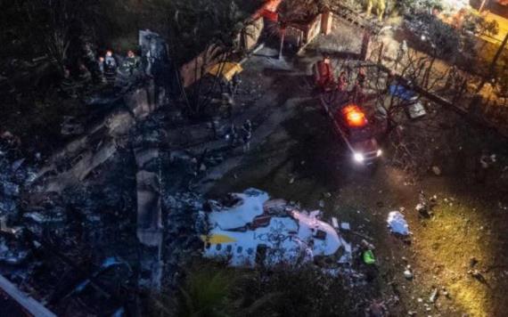 Concluye rescate de cuerpos de las 62 víctimas del accidente aéreo en Brasil