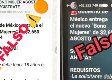 Bono Mujeres Bienestar: Alertan por FRAUDE con supuesto pago de 2 mil 600 pesos