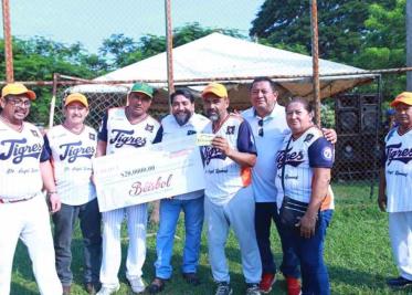 Tigres de Villa Aldama se queda con el tercer lugar de la Liga Municipal de Béisbol de Comalcalco