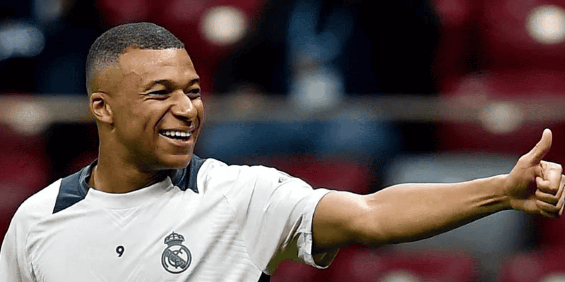 Kylian Mbappé es titular en su debut con el Real Madrid en la Supercopa de Europa 2024