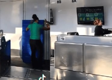 Mujer grita y arroja computadora a empleados de aeropuerto en Chicago