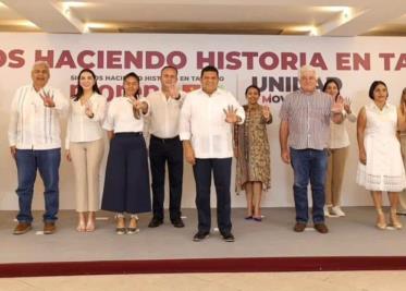 Claudia, presidenta, y Javier May, gobernador, lo más votados