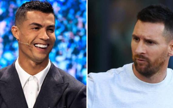 Cristiano Ronaldo se divierte con el "¿qué mirás, bobo?" de Messi y redes enloquecen