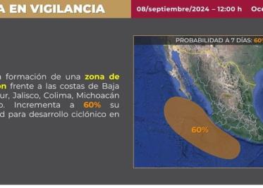 Alertan por la formación de dos ciclones en costas mexicanas: dónde y cuándo se prevén