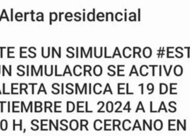 ¡Es espantosa! Alerta Sísmica en celulares causa temor entre usuarios