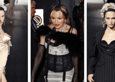 Belinda sufre aparatosa caída en el desfile de LOréal en París