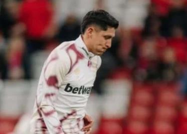 Edson Álvarez se va expulsado y Liverpool elimina al West Ham de la Carabao Cup