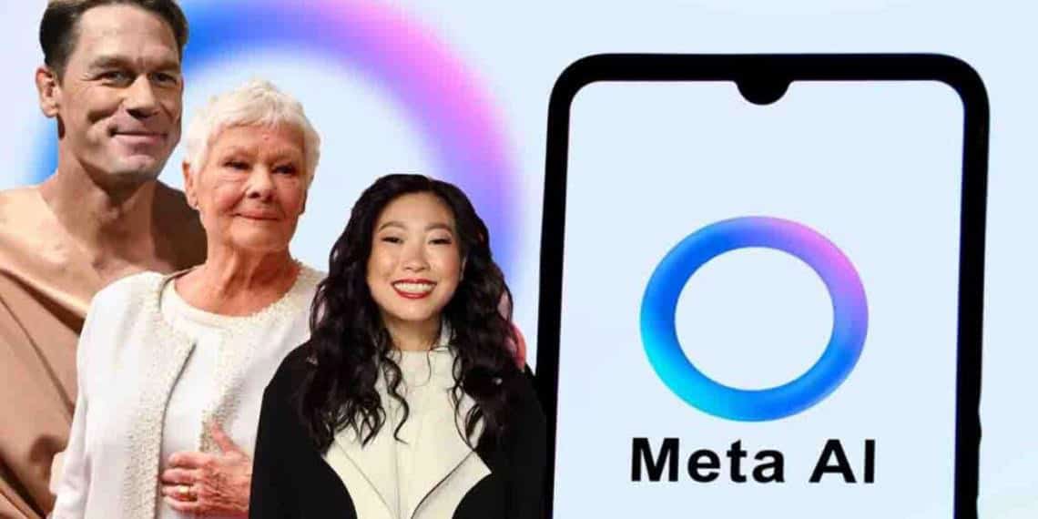 Meta incluye las voces de Judi Dench, Awkwafina y John Cena a su "chatbot" de IA