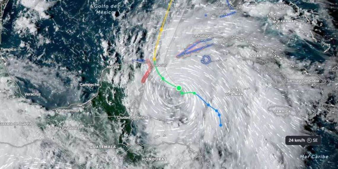 Alerta roja por huracán Helene: ¿qué significa el color de las alertas y en qué estados hay más nivel de peligro?