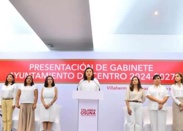 Nuevos líderes en Centro: Osuna Huerta presenta a su gabinete municipal