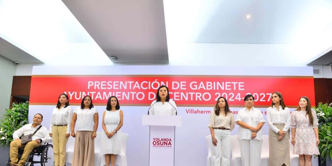 Nuevos líderes en Centro: Osuna Huerta presenta a su gabinete municipal