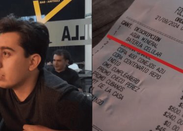 ¡Le salió caro! Joven muestra cuánto le cobraron en restaurante por cargar su celular | VIDEO