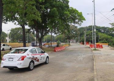 Concluye colocación de ataguías en puentes de Ruíz Cortines; se normaliza la circulación 