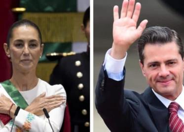 Peña Nieto envía mensaje de felicitación a Claudia Sheinbaum