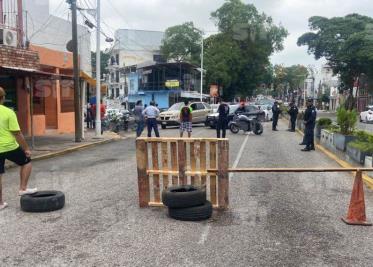 Habitantes de Villahermosa protestan por falta de energía eléctrica