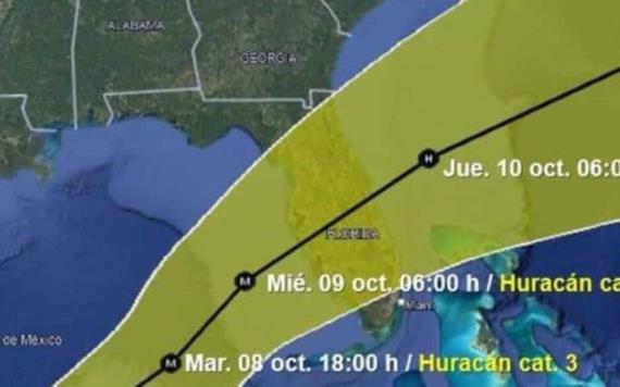 Milton se intensifica a huracán categoría 1 y pone en alerta a varios estados