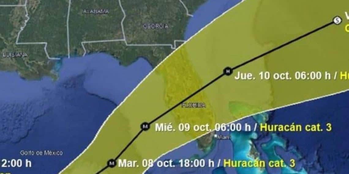 Milton se intensifica a huracán categoría 1 y pone en alerta a varios estados