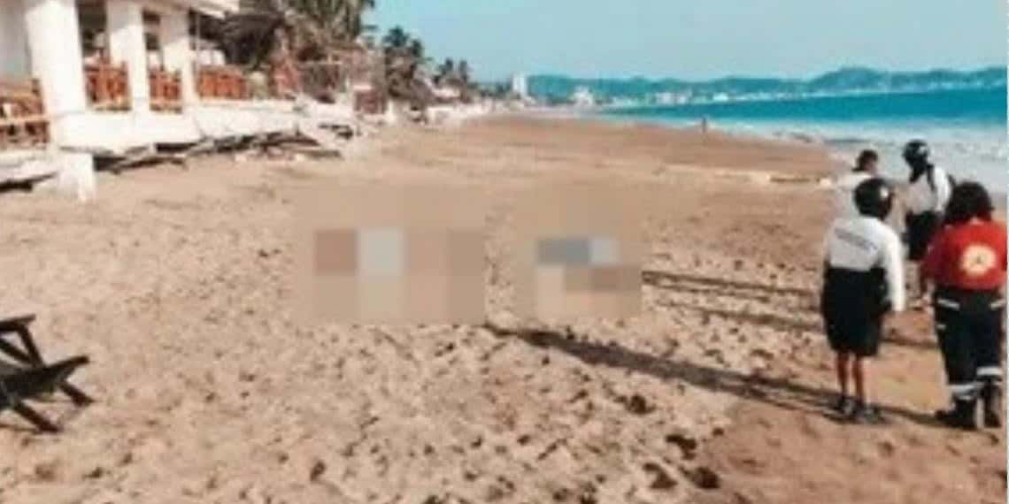 Se ahogan madre e hija de 7 años en una playa de Manzanillo