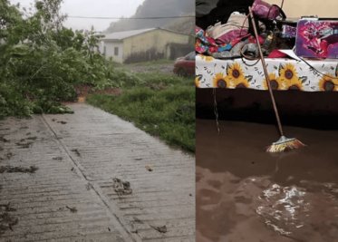 Lluvias intensas causan desbordamientos y afectaciones en 6 municipios de Chiapas