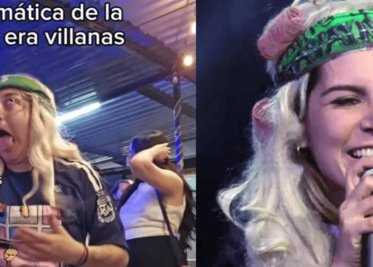 La temática era de villanas; disfraz de Karla Panini para fiesta de Halloween se vuelve viral | VIDEO