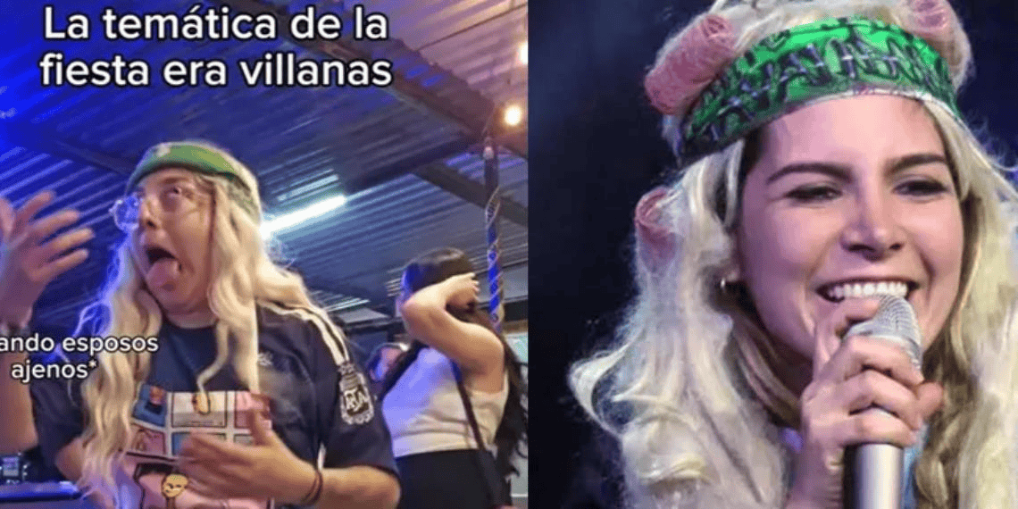 La temática era de villanas; disfraz de Karla Panini para fiesta de Halloween se vuelve viral | VIDEO