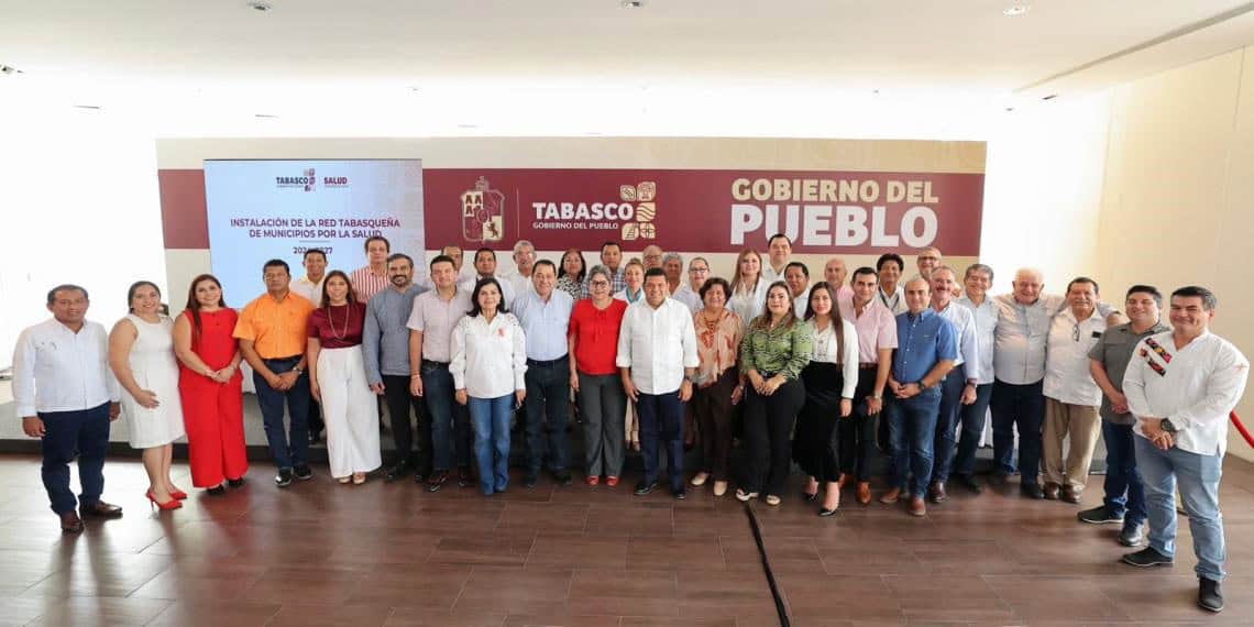 Suman esfuerzos Gobierno del Pueblo y municipios por la salud de las y los tabasqueños