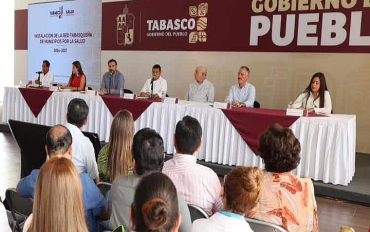 Gobernador Javier May Instala Red pro salud