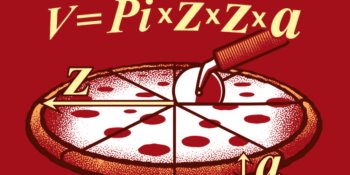 Pizza y matemáticas