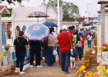 Acudieron 37 mil 615 visitantes a panteones municipales; la mayor cifra desde hace 3 años